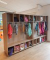 Garderobe kast met vakken verrijdbaar Tangara groothandel voor de kinderopvang en kinderdagverblijfinrichting 3